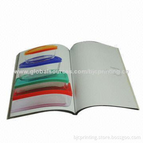 Burst bound book printing house, gloss and matte lamination finish